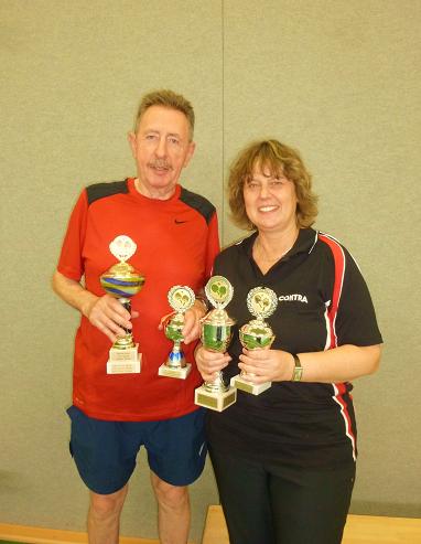 Vereinsmeisterschaften Jutta und Axel